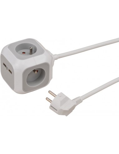 Ładowarką USB ALEA-Power 4-gniazd, 1,4m