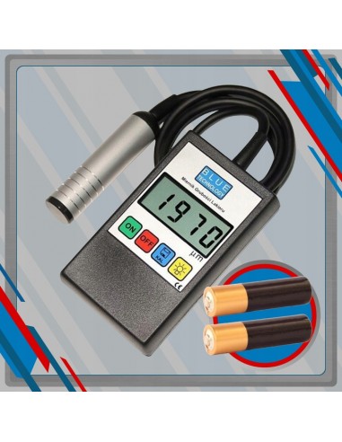 Miernik grubości lakieru z bateriami...